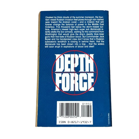 Deep Kill Depth Force 1986 Irving A Greenfield Submarine Warfare - Picture 2 of 5